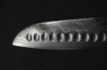 KATFINGER | Damaškový nůž Santoku 7" | černý  |  foto Kristýna Grygarová 