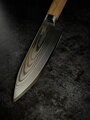 KATFINGER | Damaškový nůž šéfkuchaře 6" (15,3cm) | Olive S | KF408