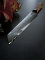 KATFINGER | Damaškový nůž na pečivo 8" (20cm) | Olive | KF424
