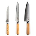 KATFINGER | Grill Olive | sada damaškových nožů 3ks | KFs423