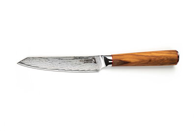 KATFINGER | Damaškový nůž univerzální 5" (12,5cm) | Olive | KF426