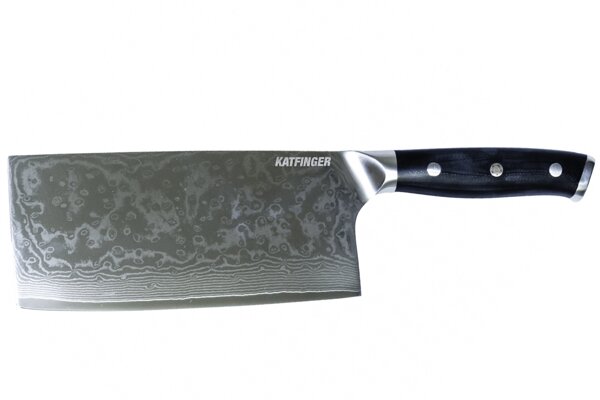 KATFINGER | Damaškový nůž Čínský kuchařský 7&quot; (17,8cm) | KF109KATFINGER | Damaškový nôž Čínsky kuchársky 7&quot; | KF109